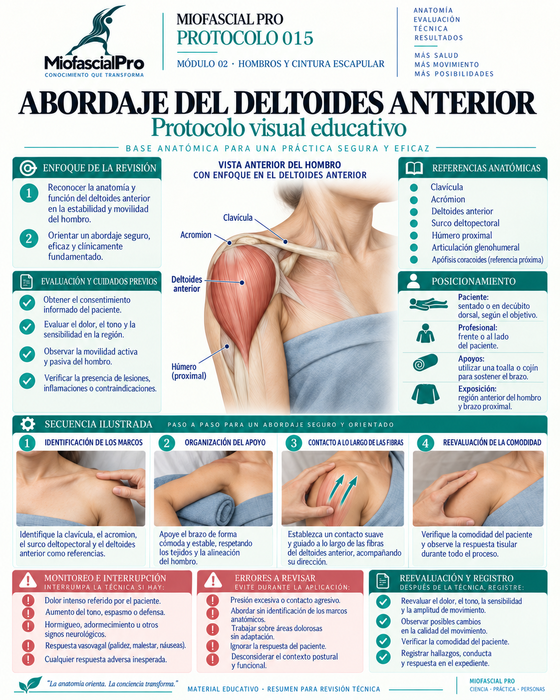 Protocolo 015 — Deltoides anterior